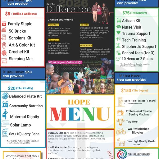 HOPE MENU